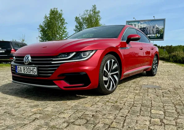 samochody osobowe Volkswagen Arteon cena 112500 przebieg: 75000, rok produkcji 2017 z Gdynia